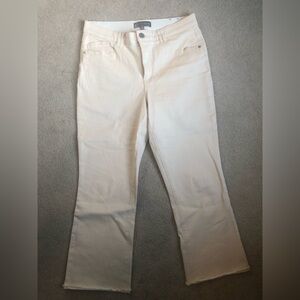 Women's Cream Jeans from Nordstrom store brand, Wit and Wisdom, size 12